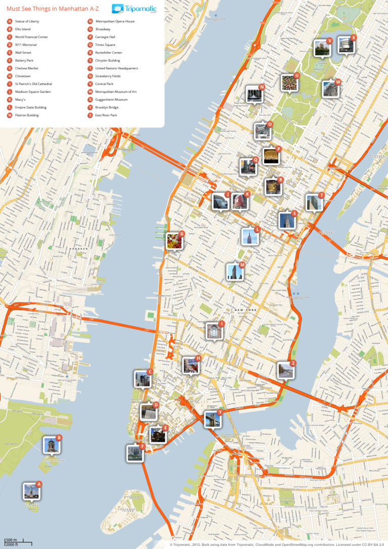 Carte de New York - New York Forever